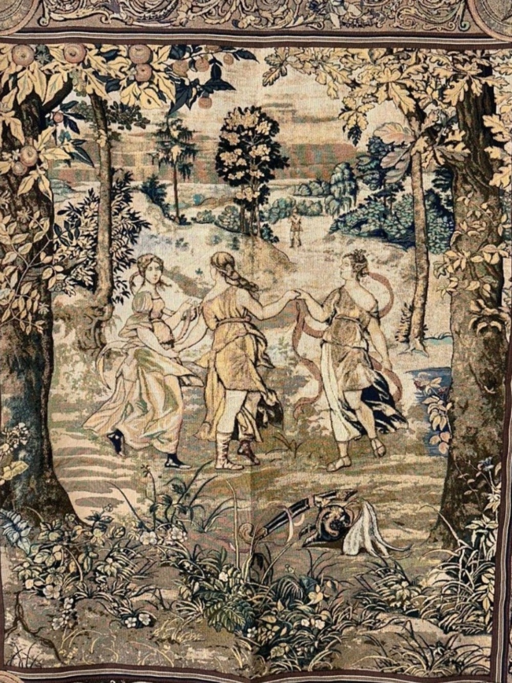 Wall Tapestry, The Dance size 56 inches wide x 74 inches long